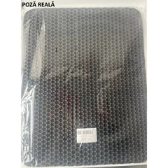 Covoras pentru Litiera, Kaveny, Covor cu Doua Fete pentru Pisici, Rezistent la Apa, Colectare Granule de Nisip, Antiderapant, 40x50 cm, Negru