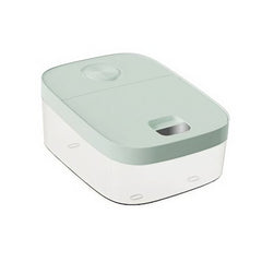 Cutie de Depozitare Kadeny, de Uz Casnic, Rezistenta la Insecte si la Umiditate, Rezervor Sigilat pentru Depozitare Alimentara, Capacitate 6 kg, 37 x 26 x 14.5cm, Verde