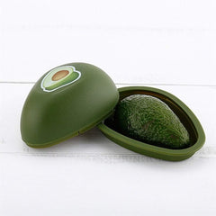 Cutie Alimentara, Kadeny, Model Avocado, din Plastic, 12.5 x 12.5 x 5.4 cm, 500 ml, Verde Inchis