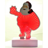 Decoratiune Luminoasa cu Baterii/USB Neon Model Mos Craciun 20 cm Alb Rece