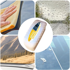 Degresant pentru Masina, Kadeny, pentru Geamuri, Oglinda Retrovizoare, Parbriz, Agent de Curatare Puternic pentru Indepartarea Stratului de Murdarie, 120 ml, Alb-Galben