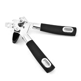 Desfacator de conserve multifunctional Kaveny, Otel inoxidabil, Maner antialunecare, ergonomic, rezistent la rugina, usor de utilizat, 21.6 x 6 cm, argintiu