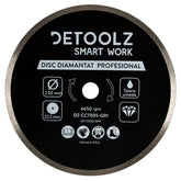 Disc diamantat continuu Detoolz 230x22.2mm, taiere umeda