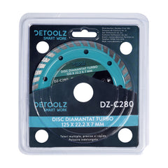 Disc diamantat turbo 125x22.2x7mm