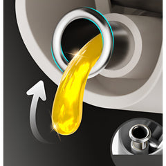 Dispenser pentru Ulei, Kadeny, Deschidere si Inchidere Automata a Rezervorul, cu Inductie Gravitationala, 500 ml, 29.5x6x6 cm, Albastru