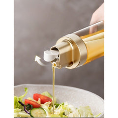 Dispenser pentru Ulei, Kadeny, Deschidere si Inchidere Automata a Rezervorul, cu Inductie Gravitationala, 500 ml, 26.1x6.2x6.2cm, Gri