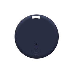 Dispozitiv Anti Pierdere Inteligent, Kaveny, conexiune Bluetooth, Dispozitiv Anti Pierdere pentru accesorii, Baterie si Manual de Utilizare Incluse 38 x 38 x 7 mm, Albastru inchis
