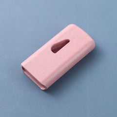 Dispozitiv taiere si depozitare medicamente, Kaveny, Roz, Plastic, 8 x 4 x 1.8 cm