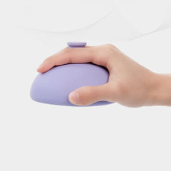 Dispozitiv Terapeutic Sputa, Kaveny, Cupa pentru Terapie Toracica, Dispozitiv de Eructare, pentru Adulti si Copii, 10 x 6.5 cm, din Silicon, Mov