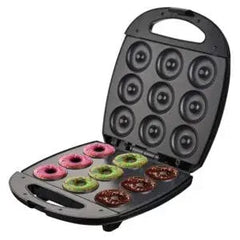 Mini Waffle Maker profesional din otel inoxidabil, cu placi antiaderente si design compact – Model HALEY HY-1042