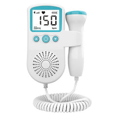 Monitor Fetal Doppler, Kaveny, Monitorizare Sarcina, Ritm Cardiac, Ecran LCD 4.5 cm, 2 x Baterii AA (neincluse), Portabil, din ABS, 12.8 x 9.6 x 3 cm, Utilizare de la 9 Saptamani, Verde