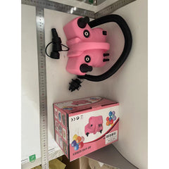 Pompa Electrica de Umflat Baloane, Kadeny, cu Doua Iesiri, Accesorii Incluse, 220V, Putere 600W, Accesorii petrecere, Roz