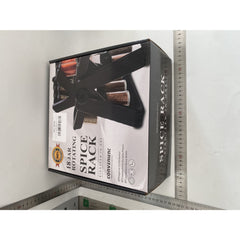 Suport Pentru Condimente Rotativ, Kadeny, Multifunctional, Pivotant 360°, Portabil, Usor de Montat, 34x23 cm, ABS/Sticla, Negru