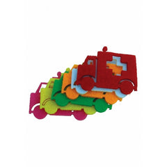 Accesorii creatie - ambulanta fetru, set 5 buc, Colorarte