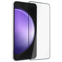 Folie de Protectie, Kaveny, compatibil cu Samsung Galaxy A70, Lipire Completa, Sticla Securizata, Negru