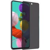 Folie de Protectie, Kaveny, compatibila cu Samsung Galaxy S23 Pro, Full Glue, Privacy, Sticla Securizata, Negru