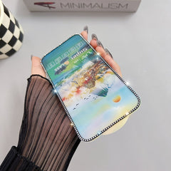 Folie de Protectie, Kadeny, pentru iPhone 15, Tempered Glass 2.5 cu Pietricele, ESD, HD, Transparent