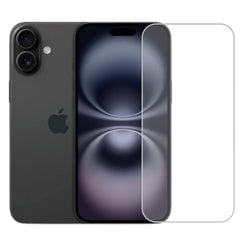 Folie de Protectie pentru Apple iPhone 16 Plus, Kadeny, Sticla Securizata 3D, High Definition pentru Ecran complet, Anti Zgirieturi, Anti bule, Transparenta