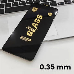 Folie de Protectie pentru Xiaomi Redmi 13C, Kaveny, Sticla Securizata ESD, Margini Negre, Rezistenta la Zgirieturi, Antistatica, 0.35 mm, Transparenta