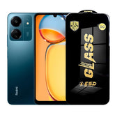 Folie de Protectie pentru Xiaomi Redmi 13C, Kaveny, Sticla Securizata ESD, Margini Negre, Rezistenta la Zgirieturi, Antistatica, 0.35 mm, Transparenta