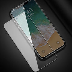 Folie de Sticla Securizata pentru Apple iPhone 15 Pro Max, Kadeny, Vizibilitate HD, Protectie Completa 9D, Transparent