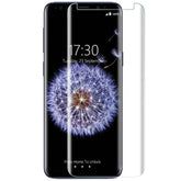 Folie Sticla Securizata Kadeny, 9H, Transparenta HD, Curbata pentru Samsung Galaxy S9 Plus Transparent