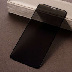 Folie Sticla Securizata Curbata Kaveny pentru Samsung S10 Full Glue Privacy Negru