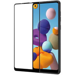 Folie Sticla Kaveny® pentru Samsung A21S 111D Negru