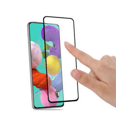 Folie Sticla Kaveny® pentru Samsung A51 4G 111D Negru