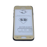 Folie Sticla Samsung Galaxy A3 2017 5D Auriu