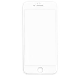 Folie Sticla securizata, Kaveny, compatibila cu Apple iPhone SE 2022, Full Glue, margini albe
