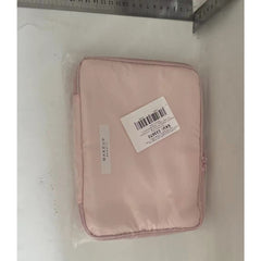 Geanta de Calatorie, Kadeny, pentru Cosmetice si Articole de Toaleta, Material Impermeabil, 2 in 1, Portfard Interior Detasabil, 23 x 16 x 8 cm, Roz