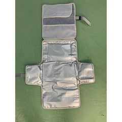 Geanta Multifunctionala, Kaveny, Tip Aleza de Schimbat Scutece, Impermeabila, din Panza Oxford, cu Buzunare, Usor de Agatat, 30 x 20 cm, Gri