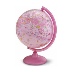 Glob pamantesc Pink Zoo TB00430, 25cm, plastic, cu iluminare