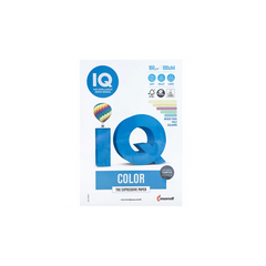 Carton colorat A4 IQ 133767, 160g/mp, mix culori pale, top 100 coli (5 culori x 20 coli)