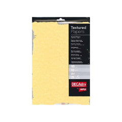 Hartie texturata A4 DECAdry Gold SCL2059D, 95g/mp, pretaiata, set 10 coli