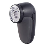Aparat Scame si Par Haine, Kaveny, Electric, USB inclus, Periuta Curatare, pentru Diferite Tesaturi, 13 x 6.8 x 5.8 cm, Negru