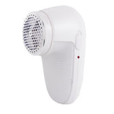 Aparat Scame si Par Haine, Kaveny, Electric, USB inclus, Periuta Curatare, pentru Diferite Tesaturi, 13 x 6.8 x 5.8 cm, Alb