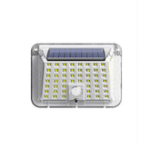 Lampa solara de perete Kaveny, 90 LED-uri SMD, senzor de miscare, IP65, 1200mAh, material ABS, lumina alb rece, alb