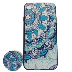 Husa Apple iPhone 6/6S Multicolor Model Frunza Suport inclus