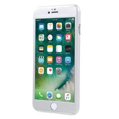Husa Apple iPhone 7 Full Cover 360 Argintiu + Folie de protectie