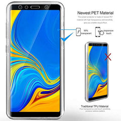 Husa de protectie Kaveny 360 grade, PC+TPU+Folie policarbonat, pentru Samsung Galaxy A14 4G/5G , Transparent