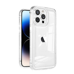 Husa de protectie Kaveny, Airbag Shock Absorption, TPU, pentru Apple iPhone 13 Mini , Transparent