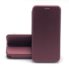 Husa de protectie Kaveny compatibila cu Apple iPhone 11 Pro Max Magnet Book Case Bordo