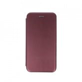 Husa de protectie Kaveny compatibila cu Apple iPhone 12 Mini Magnet Book Case Bordo