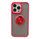 Husa de protectie Kaveny compatibila cu Apple iPhone 13 Mini,Defender cu prindere inel,Rosu