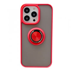 Husa de protectie Kaveny compatibila cu Apple iPhone 13 Mini,Defender cu prindere inel,Rosu