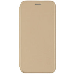 Husa de protectie Kaveny compatibila cu Oppo A52 Magnet Book Case Roz-Auriu