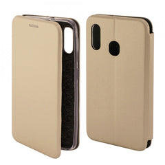 Husa de protectie Kaveny compatibila cu Oppo A53 Magnet Book Case Auriu