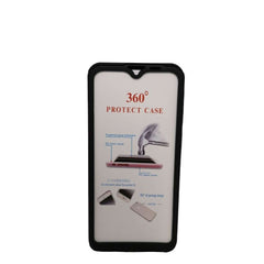Husa de Protectie, Kaveny, pentru Samsung Galaxy A20e, cu Acoperire Completa 360, cu Folie de Protectie, Plastic, Negru
